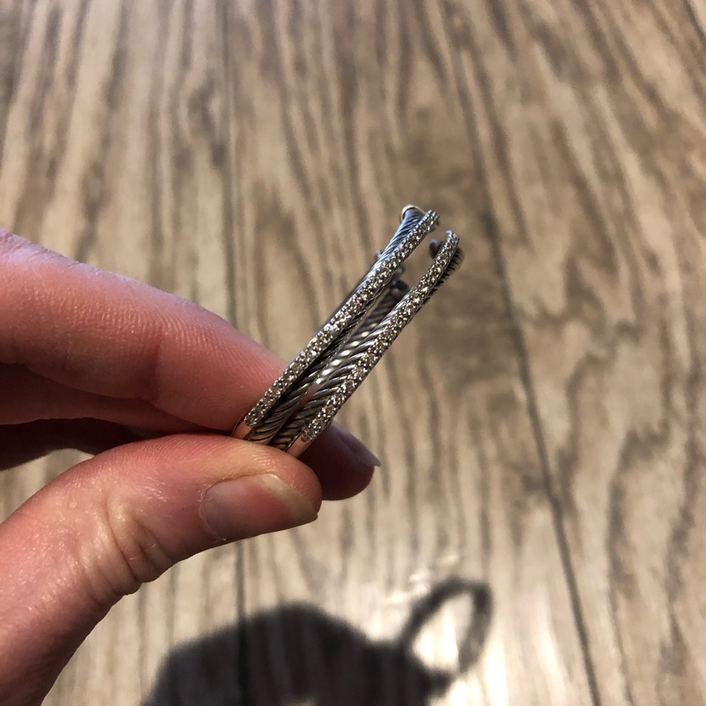 David Yurman Crossover XL hoops